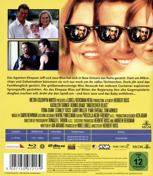 Produktbild: Undercover Blues - Ein absolut cooles Trio (Blu-ray)