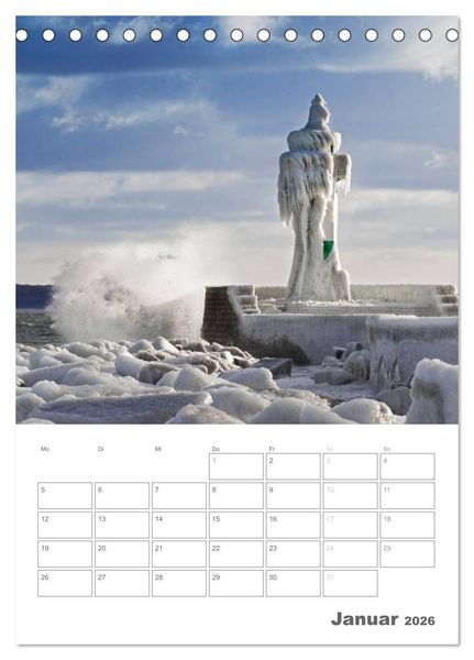 Produktbild: Typisch R&uuml;gen / Planer (Tischkalender 2026 DIN A5 hoch), CALVENDO Monatskalender