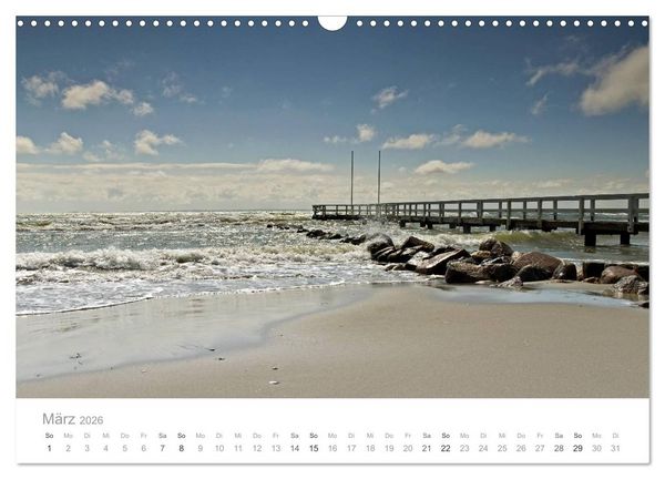 Produktbild: Gr&ouml;mitz - Ostseebad an der Sonnenseite (Wandkalender 2026 DIN A3 quer), CALVENDO Monatskalender