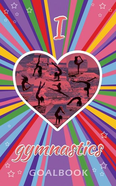 Produktbild: I Love Gymnastics Goalbook Journal (purple/stripes cover #4)
