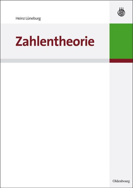 Produktbild: Zahlentheorie