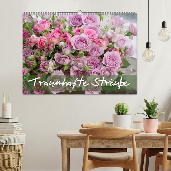 Produktbild: Traumhafte Str&auml;u&szlig;e (Wandkalender 2026 DIN A2 quer), CALVENDO Monatskalender