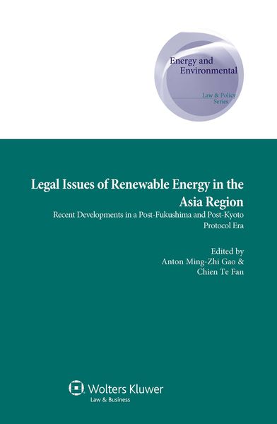 Produktbild: Legal Issues of Renewable Energy in the Asia Region