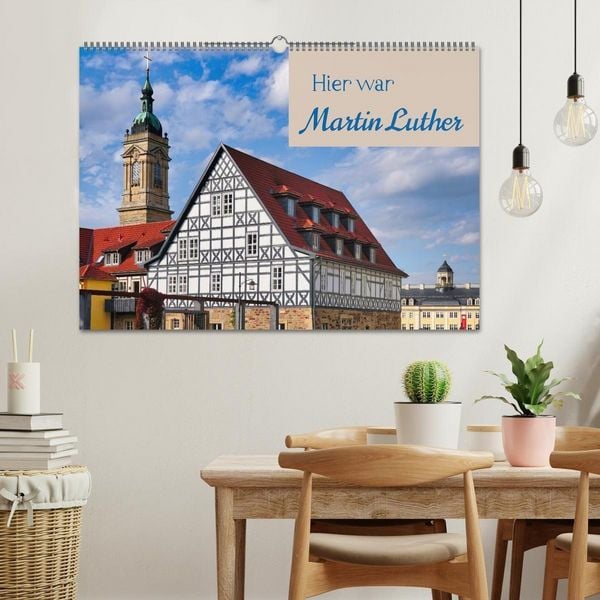 Produktbild: Hier war Martin Luther (Wandkalender 2027 DIN A2 quer), CALVENDO Monatskalender