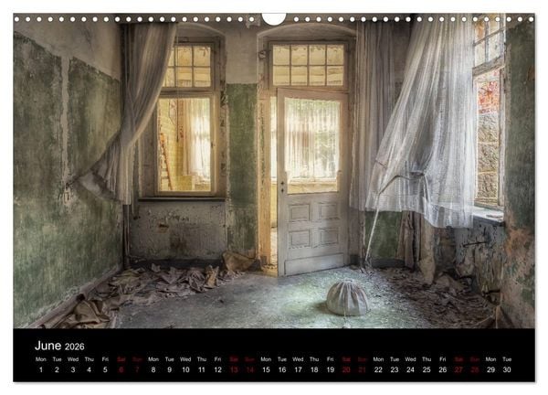 Produktbild: Abandoned Places in Germany (Wall Calendar 2026 DIN A3 landscape), CALVENDO 12 Month Wall Calendar