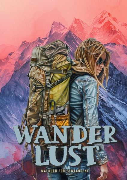 Produktbild: Wanderlust Malbuch f&uuml;r Erwachsene