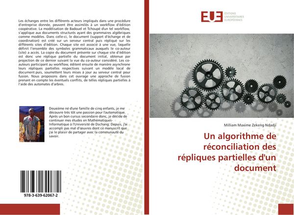 Produktbild: Un algorithme de r&eacute;conciliation des r&eacute;pliques partielles d'un document