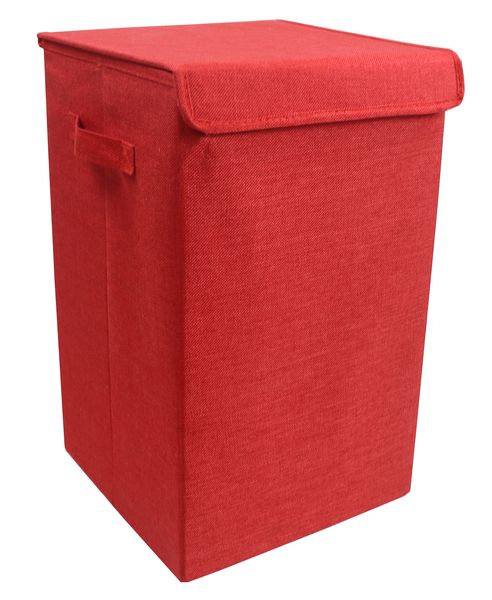 Produktbild: W&auml;schekorb W&auml;schebox Stoffbox mit Deckel Dreso M