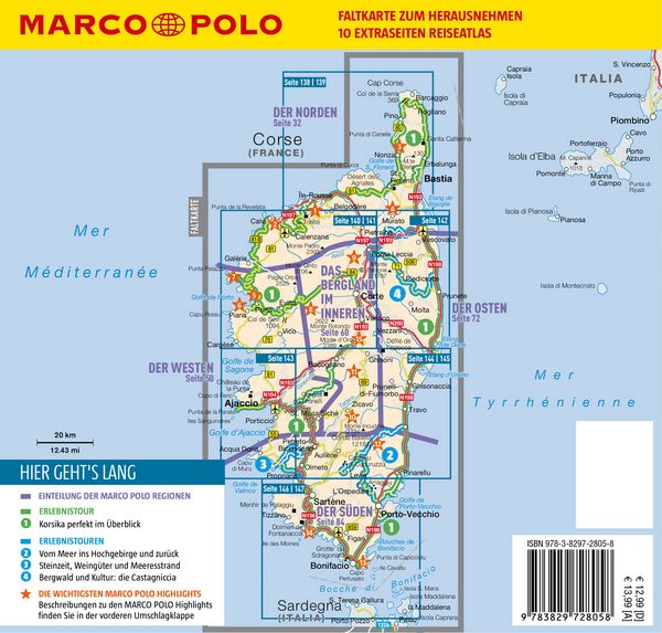 Produktbild: MARCO POLO Reisef&uuml;hrer Korsika