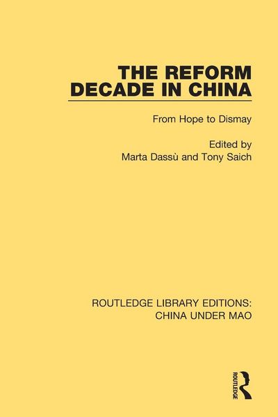 Produktbild: The Reform Decade in China