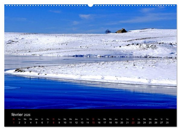 Produktbild: AUBRAC (Calendrier mural 2026 DIN A2 vertical) calendrier de bureau