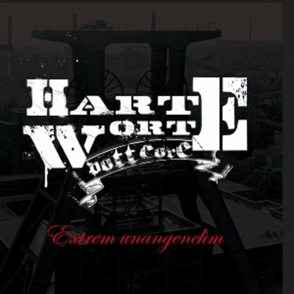 Extrem Unangenehm (Transparent Red w/Red Splatter) - Harte Worte, Vinyl