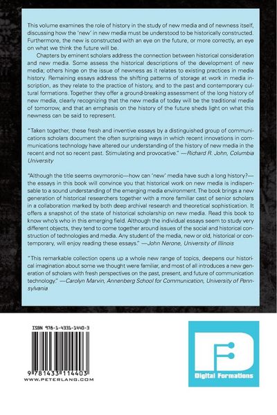 Produktbild: The Long History of New Media