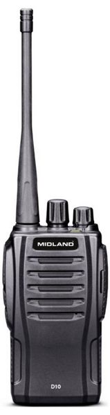 Midland D10 Digitales DMR446 Funkgerät C1600 PMR-Handfunkgerät