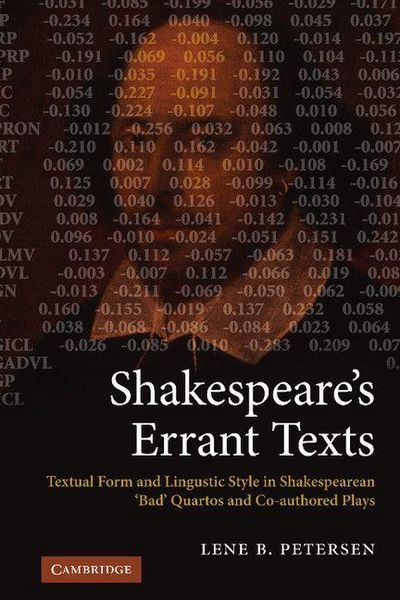 Produktbild: Shakespeare's Errant Texts