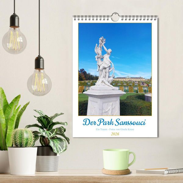Produktbild: Der Park Sanssouci - ein Traum (Wandkalender 2026 DIN A4 hoch), CALVENDO Monatskalender