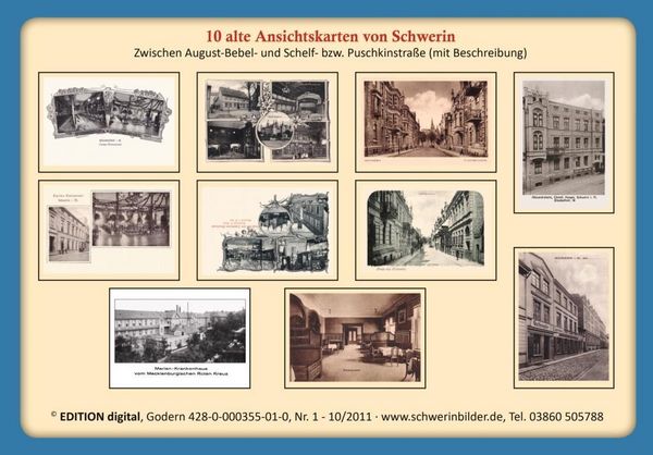 Produktbild: 10 alte Ansichtskarten von Schwerin