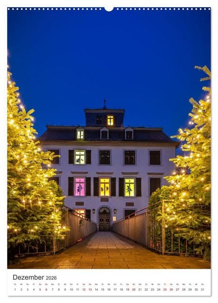 Produktbild: Frankfurt am Main, eine Stadt voller Magie (Wandkalender 2026 DIN A2 hoch), CALVENDO Monatskalender