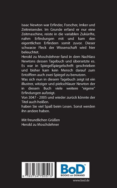 Produktbild: Das Tagebuch von Isaac Newton