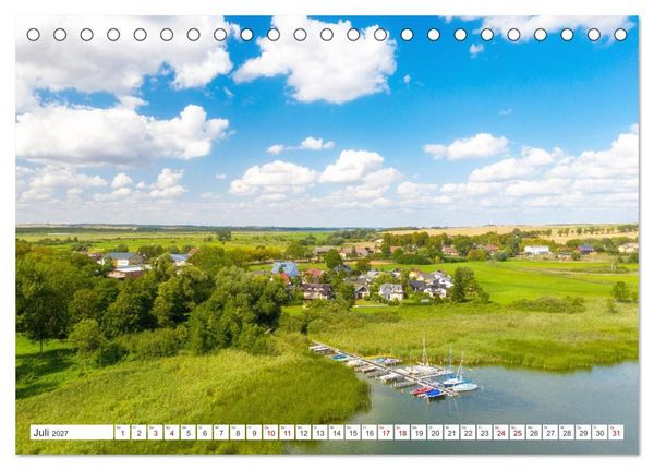Produktbild: Wundersch&ouml;nes Ostdeutschland (Tischkalender 2027 DIN A5 quer), CALVENDO Monatskalender