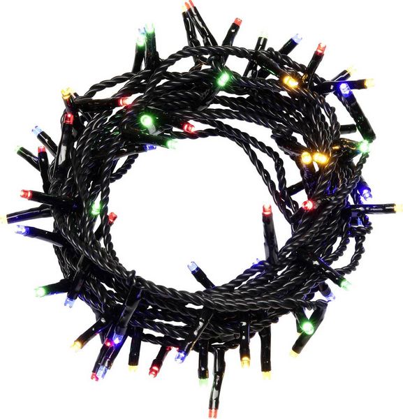Produktbild: Konstsmide 3632-500 Micro-Lichterkette Au&szlig;en netzbetrieben Anzahl Leuchtmittel 180 LED Mehrfarbig Beleuchtete L&auml;nge: 5.53 m