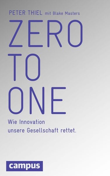 Zero to One alternative edition book cover