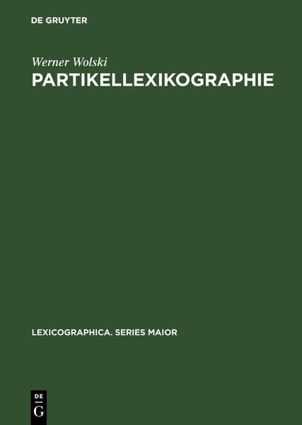 Produktbild: Partikellexikographie
