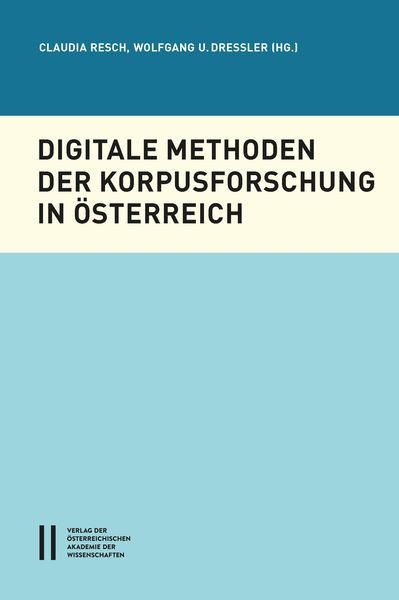 Produktbild: Digitale Methoden der Korpusforschung