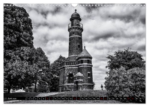Produktbild: Ein Blick auf Kiel (Wandkalender 2026 DIN A3 quer), CALVENDO Monatskalender