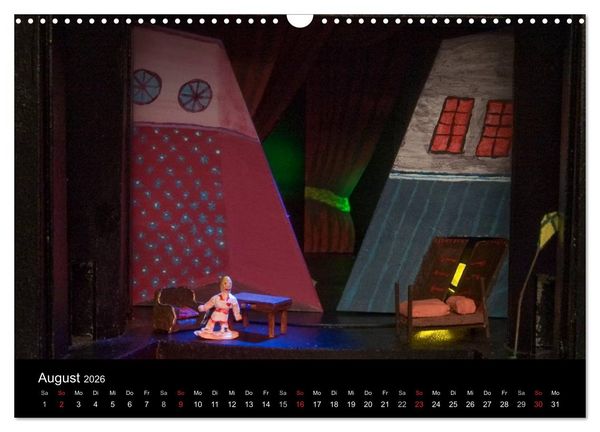 Produktbild: FASZINIERENDE THEATERR&Auml;UME (Wandkalender 2026 DIN A3 quer), CALVENDO Monatskalender