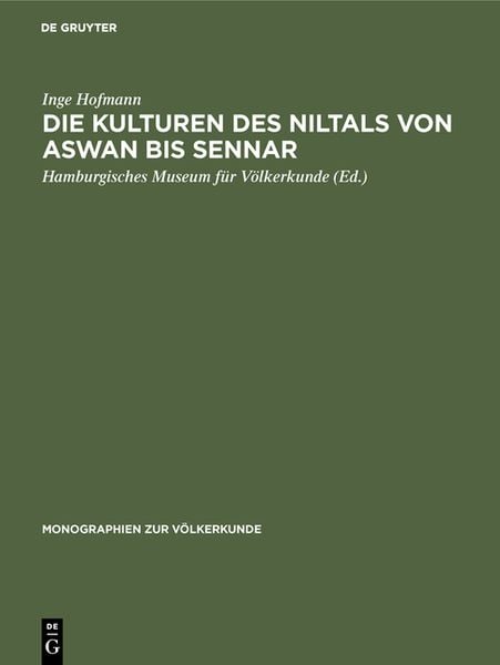 Produktbild: Die Kulturen des Niltals von Aswan bis Sennar