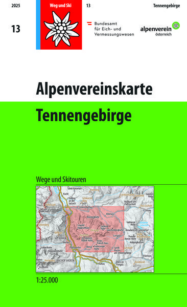 Tennengebirge, Sonstige von , Deutscher Alpenverein, 978-3-948256-34-0
