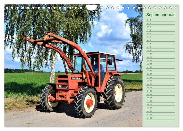 Produktbild: Oldtimer-Trecker on Tour (Wandkalender 2026 DIN A4 quer), CALVENDO Monatskalender