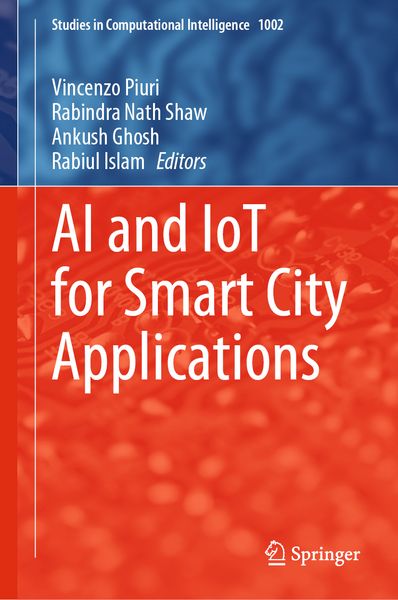 Produktbild: AI and IoT for Smart City Applications