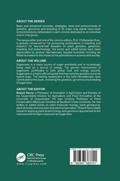 Produktbild: Genetics, Genomics and Breeding of Sugarcane