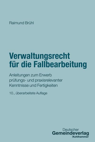 Produktbild: Verwaltungsrecht f&uuml;r die Fallbearbeitung