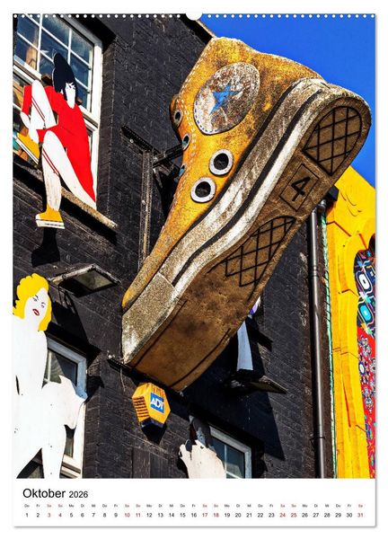 Produktbild: London, mal anders (Wandkalender 2026 DIN A2 hoch), CALVENDO Monatskalender
