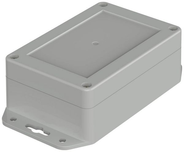 Produktbild: Bopla Euromas X, XT 120805 WL 7035 07812085 Flansch-Geh&auml;use 120 x 80 x 45.20 ABS Lichtgrau (RAL 7035) 1 St.