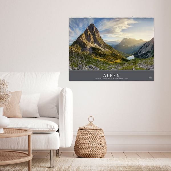 Produktbild: Alpen - Edition Alexander von Humboldt Kalender 2026