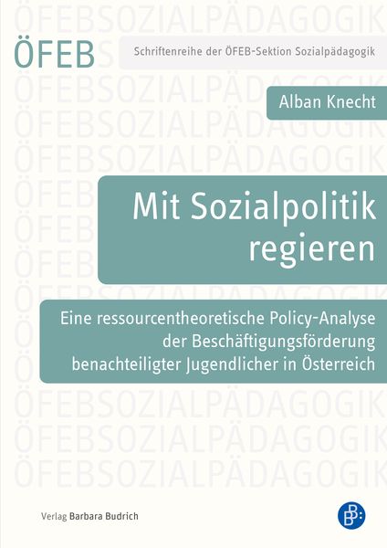 Produktbild: Mit Sozialpolitik regieren