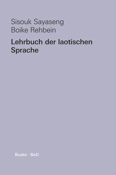 Produktbild: Lehrbuch der laotischen Sprache