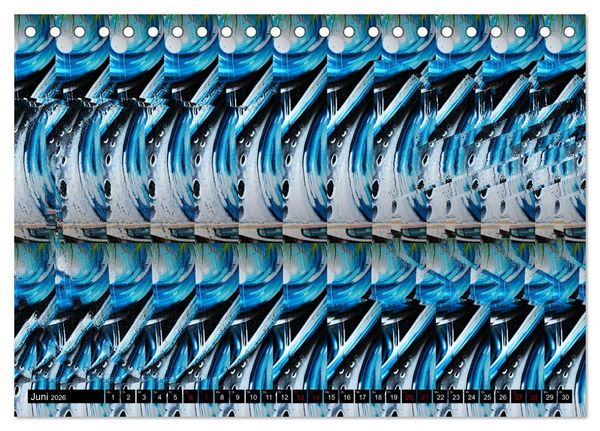 Produktbild: Magische Bilder - 3D Illusionen (Tischkalender 2026 DIN A5 quer), CALVENDO Monatskalender