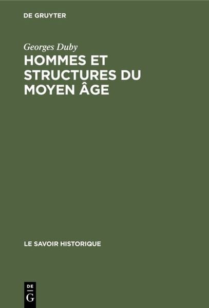 Produktbild: Hommes et structures du Moyen &acirc;ge