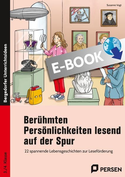 Produktbild: Ber&uuml;hmten Pers&ouml;nlichkeiten lesend auf der Spur