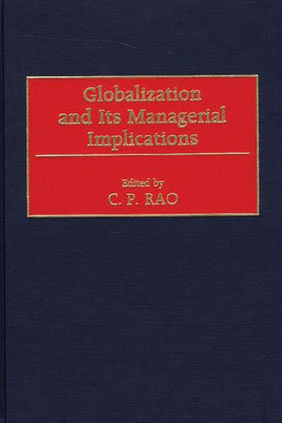 Produktbild: Globalization and Its Managerial Implications