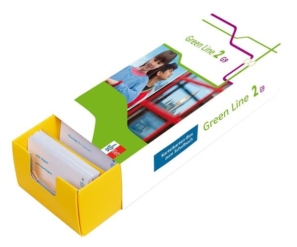 Klett Green Line 2 G9 Klasse 6 - Vokabel-Lernbox zum Schulbuch, Taschenbuch von , Klett Lerntraining bei PONS Langenscheidt GmbH, 978-3-12-924041-0