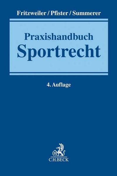 Produktbild: Praxishandbuch Sportrecht