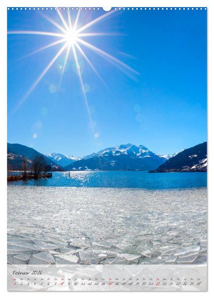 Produktbild: Rund um Zell am See (Wandkalender 2026 DIN A2 hoch), CALVENDO Monatskalender