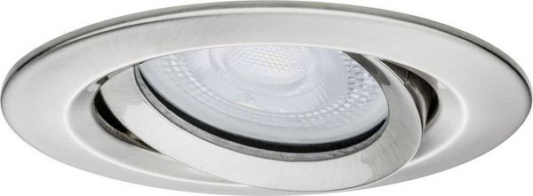 Produktbild: Paulmann Nova Bad-Einbauleuchte LED GU10 7W IP65 Eisen (geb&uuml;rstet)