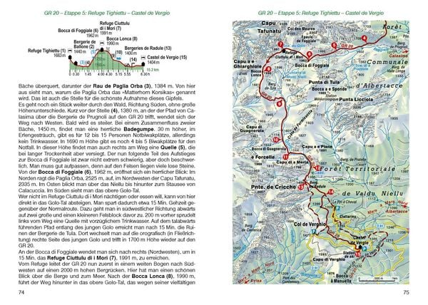 Produktbild: ROTHER Wanderf&uuml;hrer Korsika GR 20. 16 Etappen auf dem legend&auml;ren Fernwanderweg &ndash; mit Varianten und Gipfeln